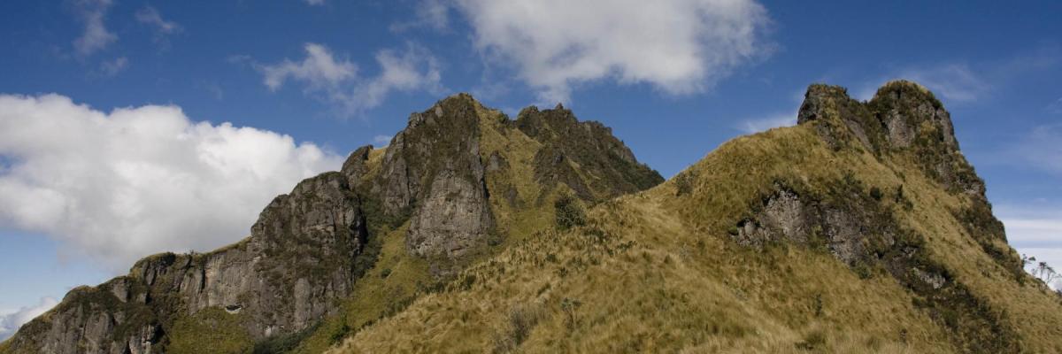 Mojanda peak